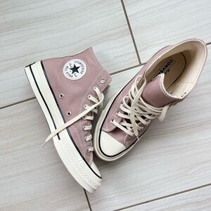 Converse Women's Dusty Pink High-Top Sneakers